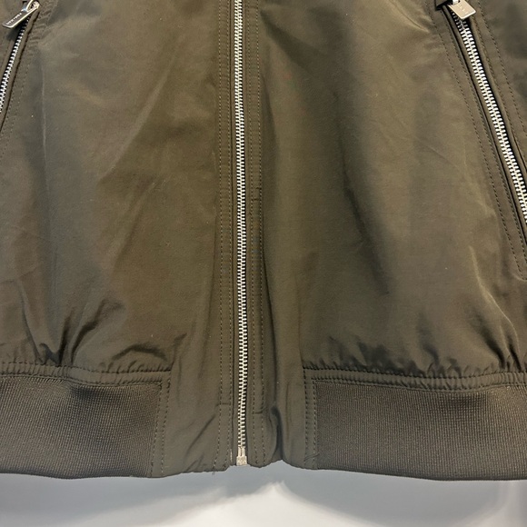 H&M Bomber Jacket in Dark Khaki / Green, Men’s XL - Picture 5 of 7